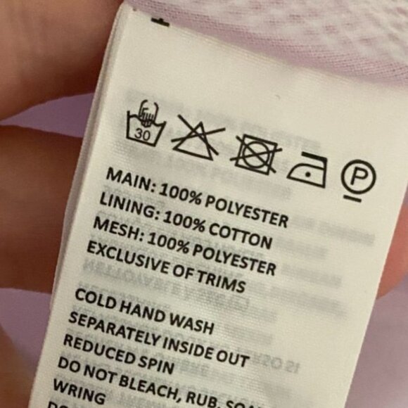 Pink Floral Bardot Junior Girls Dress Size 16 With Puff Sleeves & Back Zipper - Picture 5 of 6